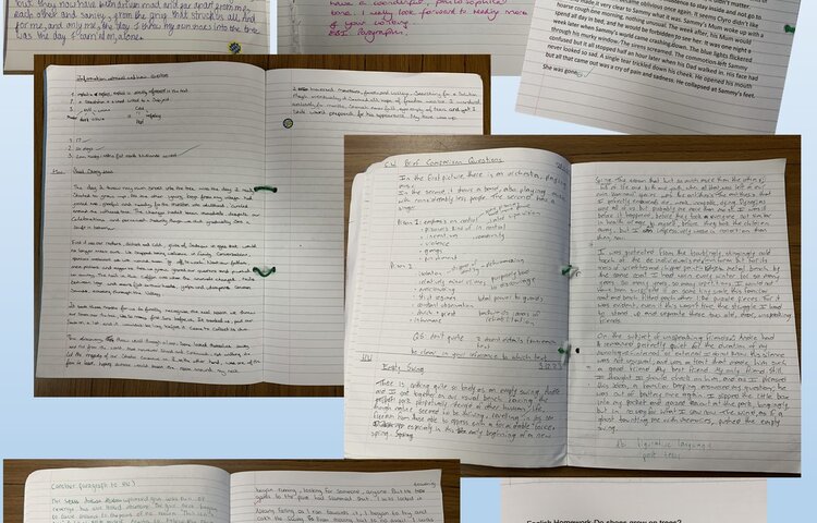 Image of Year 10 Students get Creative with their English ϲ׼վwork